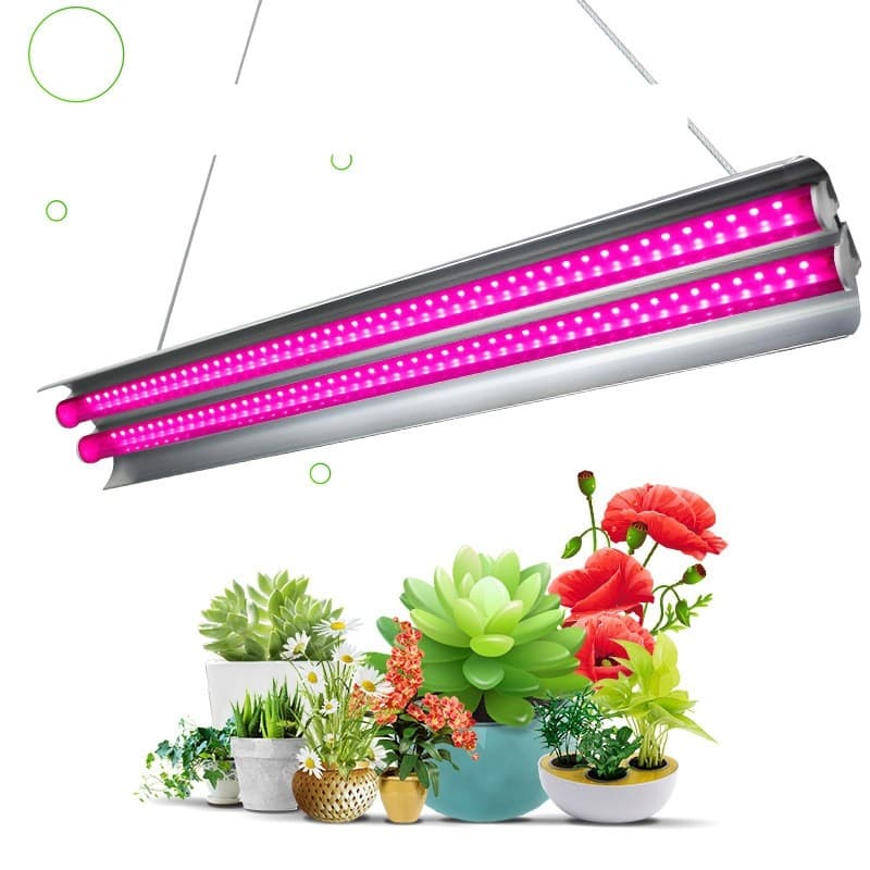 Lampa dubla pentru cresterea plantelor Flippy, 50 cm, LED — imagine 7