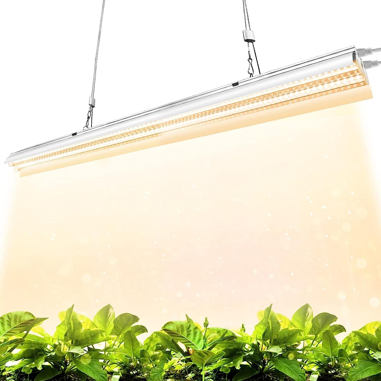 Lampa dubla pentru cresterea plantelor Flippy 50 cm T5 LED Alb cald — imagine 7