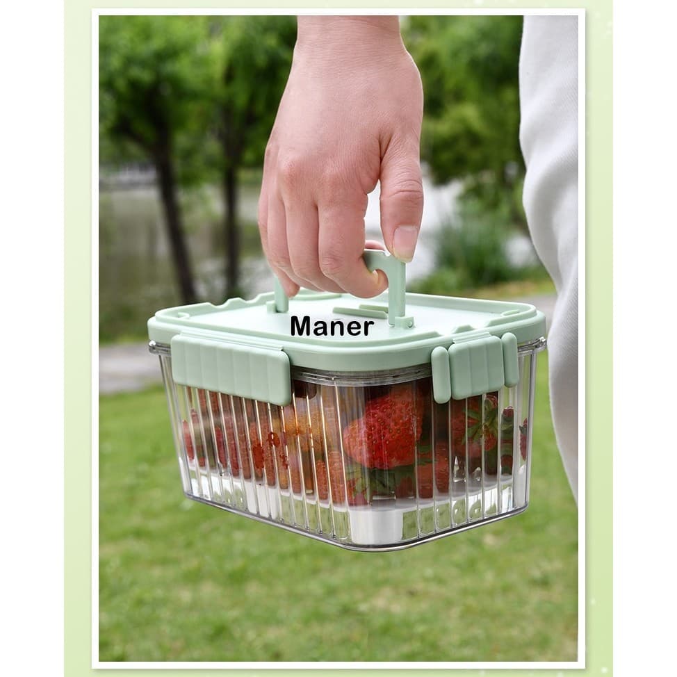 Caserola portabila Flippy 1500 ml etanș transparent — imagine 7