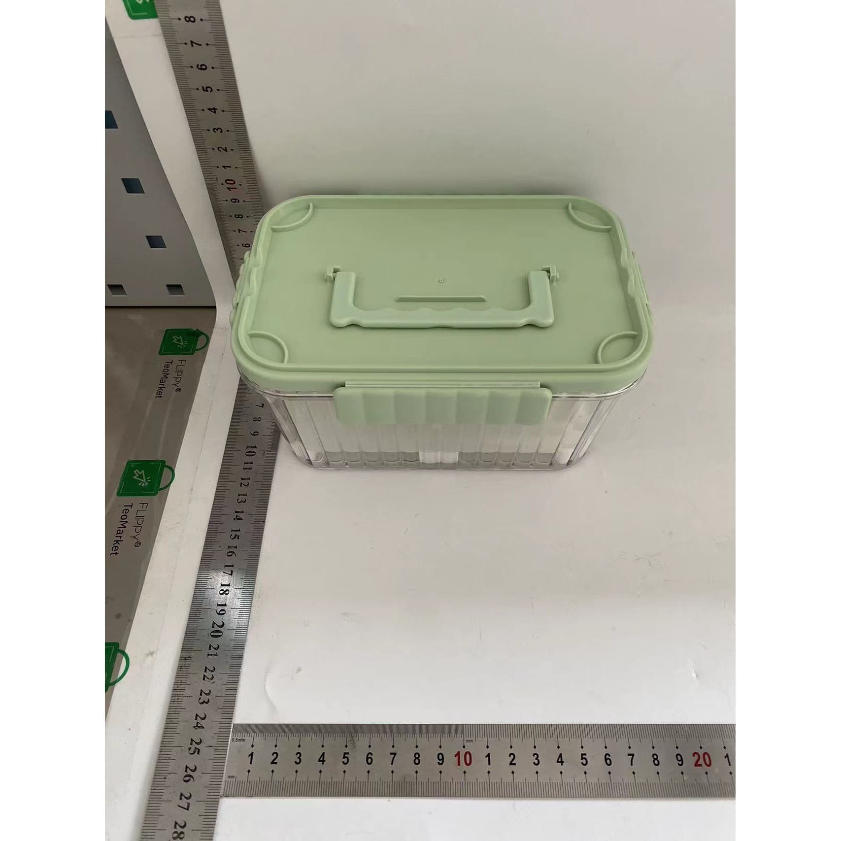 Caserola portabila Flippy 1500 ml etanș transparent — imagine 8