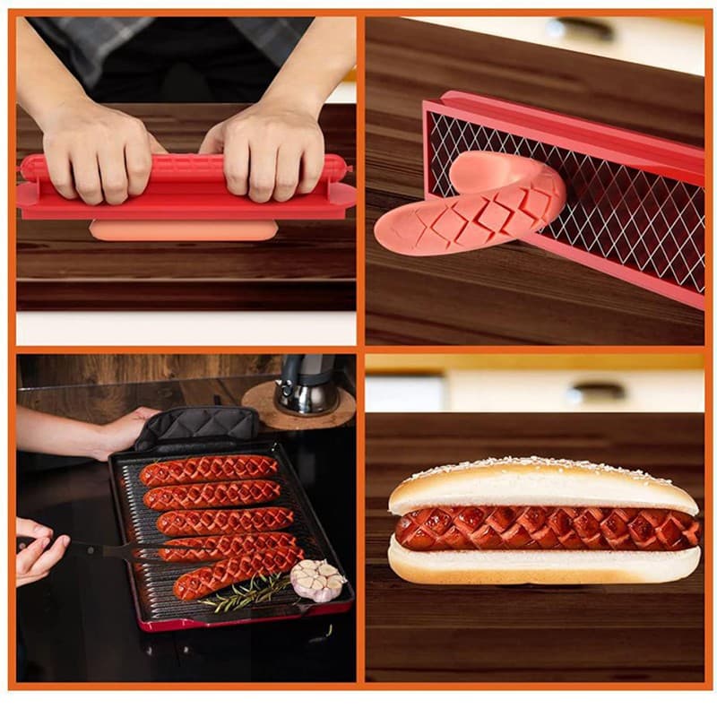 Feliator manual Flippy pentru crestarea carnati si hot-dog — imagine 3