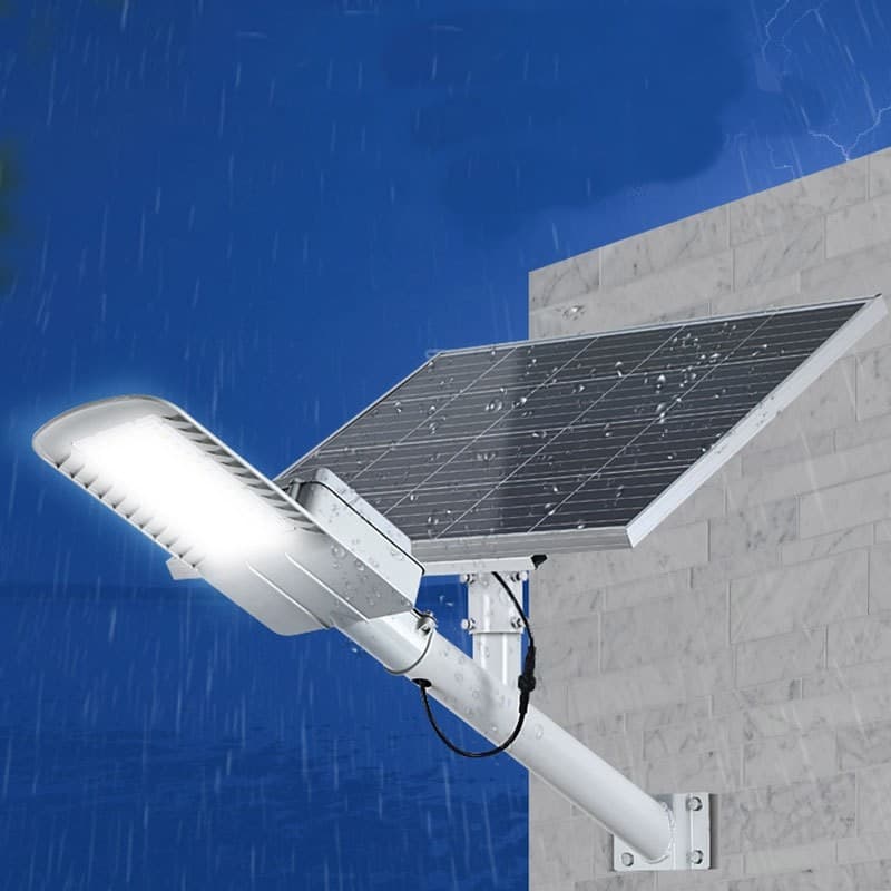 Lampa solara Flippy, IP65, 3150 lm, 500W, senzor de lumina — imagine 4