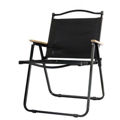 Scaun camping pliabil Flippy Aluminiu Negru
