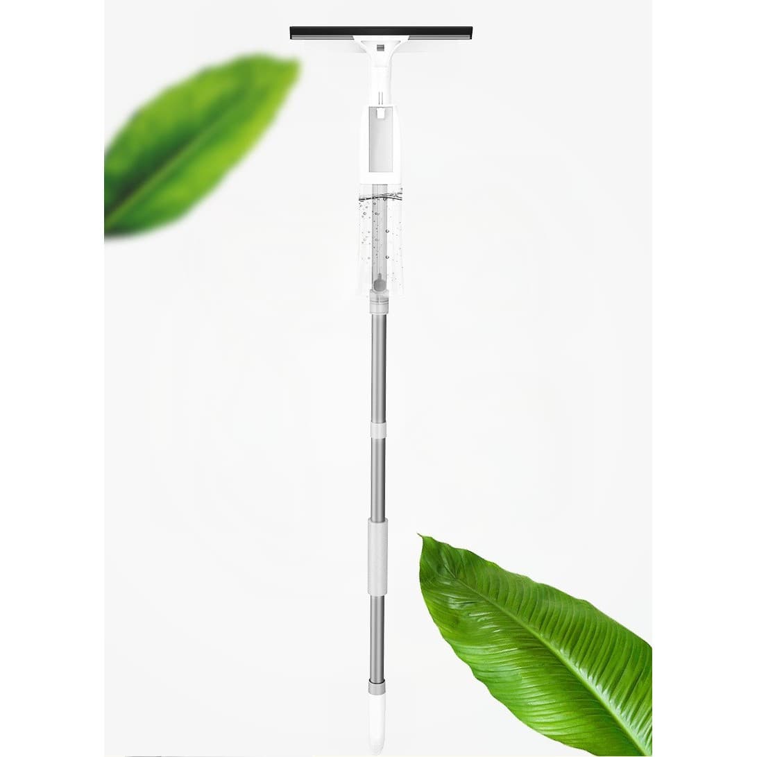 Stergator de Geamuri Flippy cu Doua Fete, Tija Telescopica, Racleta Silicon, 120 cm — imagine 5