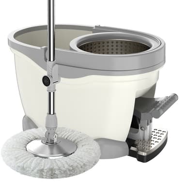 Set galeata cu pedala si mop rotativ Flippy