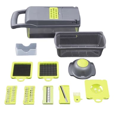 Feliator Multifunctional Flippy 8 in 1 pentru fructe si legume