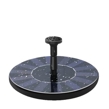 Fantana Arteziana pentru Gradina Rotunda 3 Moduri de Pulverizare Negru 16 cm