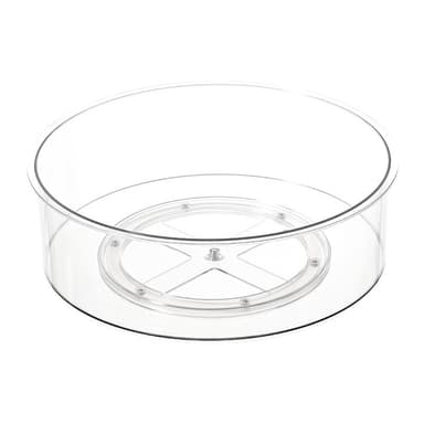 Suport Rotativ Flippy pentru Condimente Rotund Transparent Plastic