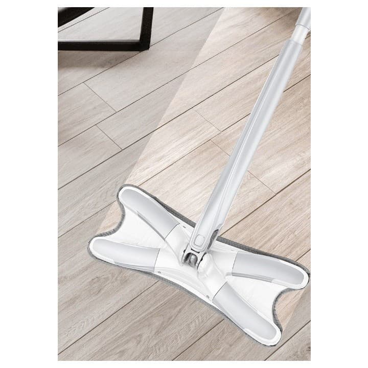 Mop Flippy Plat cu sistem de stoarcere 4 lavete lungime telescopica 140 cm — imagine 4