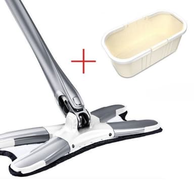 Set Mop Plat Flippy cu Galeata, Lungime Telescopica 140 cm