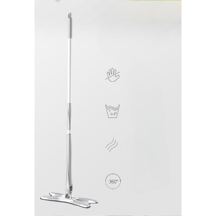 Set Mop Plat Flippy cu Galeata, Lungime Telescopica 140 cm — imagine 5