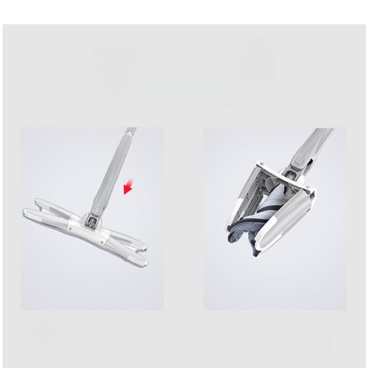 Set Mop Plat Flippy cu Galeata, Lungime Telescopica 140 cm — imagine 10