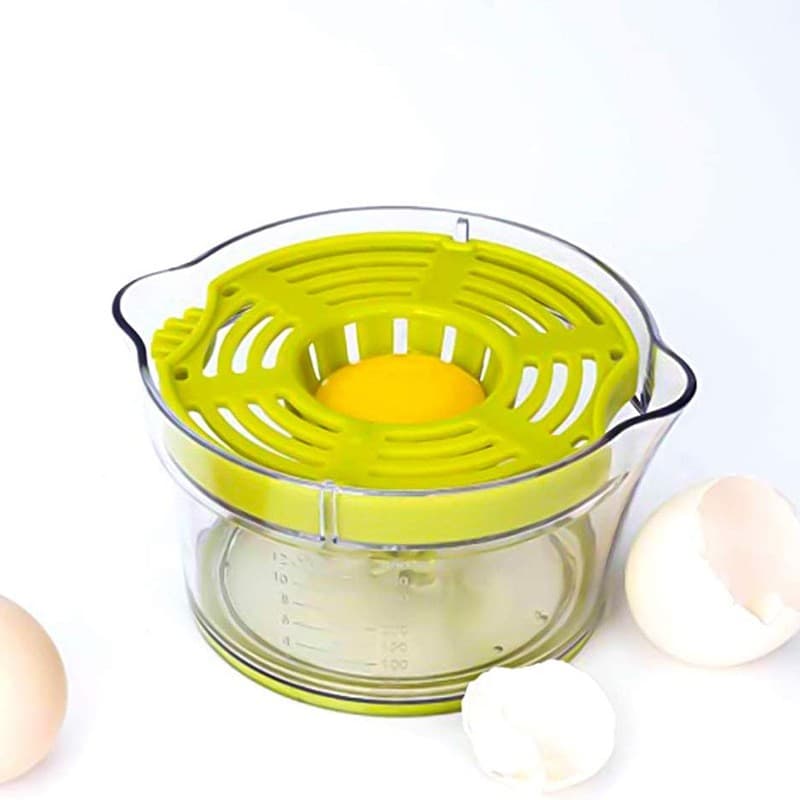 Storcator de Fructe 2 in 1 Flippy cu Razatoare si Separator Ou Verde — imagine 3