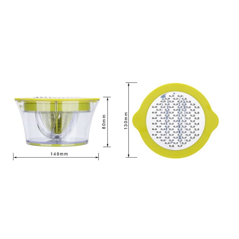 Storcator de Fructe 2 in 1 Flippy cu Razatoare si Separator Ou Verde — imagine 12