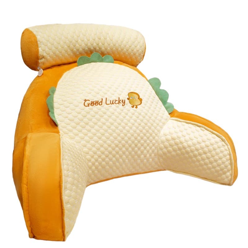 Perne Multifuncionale Flippy pentru Spatar Pat si Protectie Lombara, Portocaliu, Plus — imagine 1
