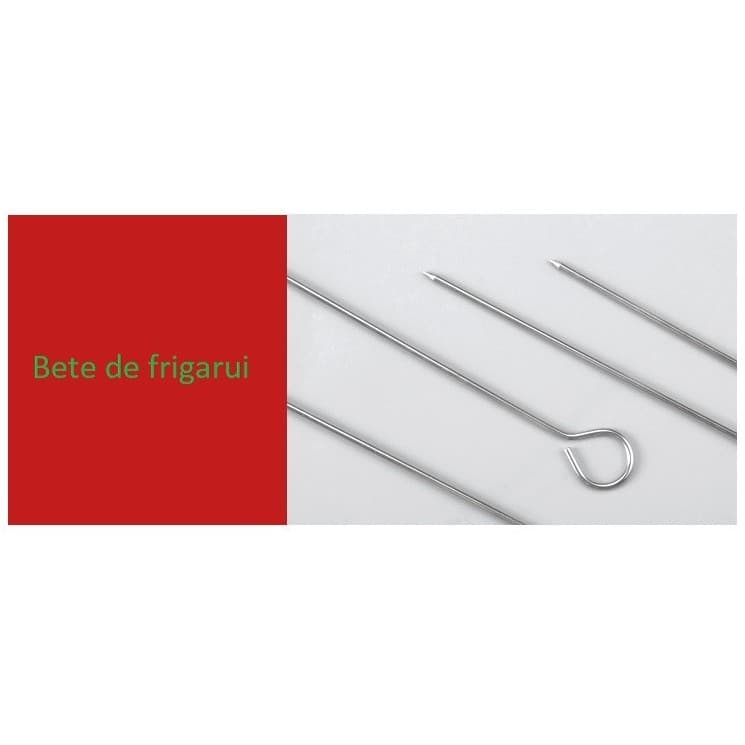 Set de ustensile pentru gratar Flippy 14 piese cu termometru din otel inoxidabil — imagine 1