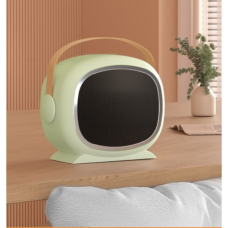 Aeroterma cu Incalzire Ceramica PTC, Flippy, Verde — imagine 2