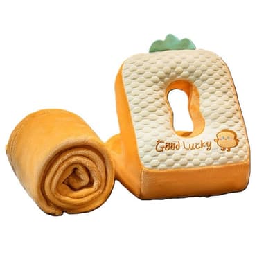 Set 2in1 Patura Microfibra si Perna Flippy Model Paine Maro