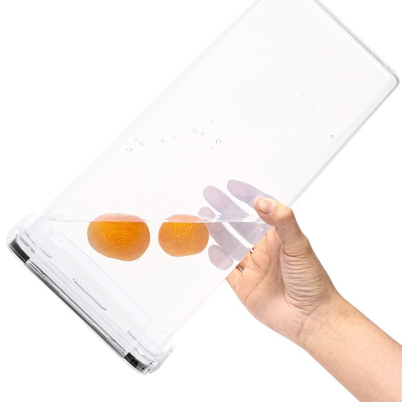 Set Recipiente Plastic Flippy pentru Alimente Obiecte Inchidere Ermetica 4 x 2.8l Transparent — imagine 5