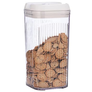 Cutie de depozitare Flippy 2.5L Recipient pentru cereale transparent
