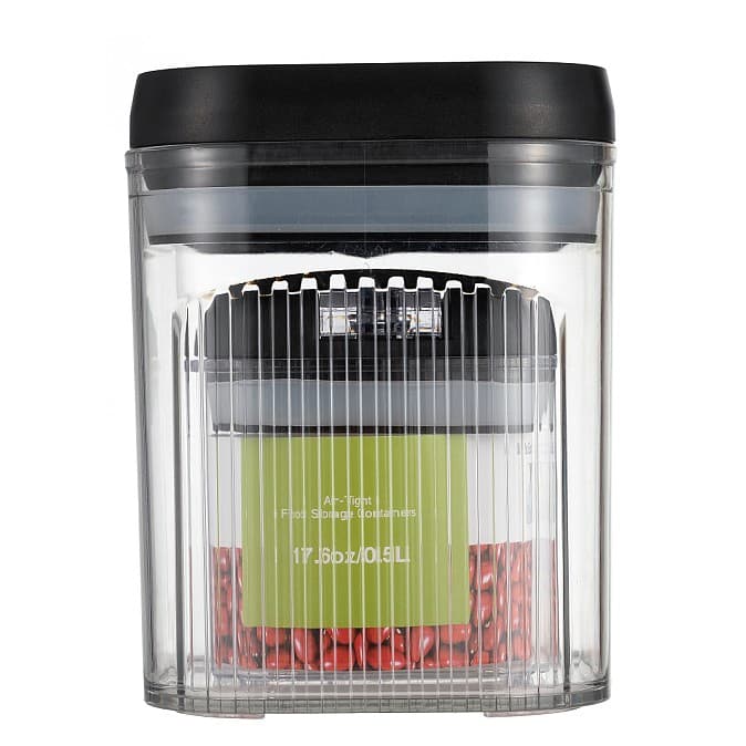 Cutii de Depozitare Alimente Set 2 Flippy Recipiente Transparente — imagine 1