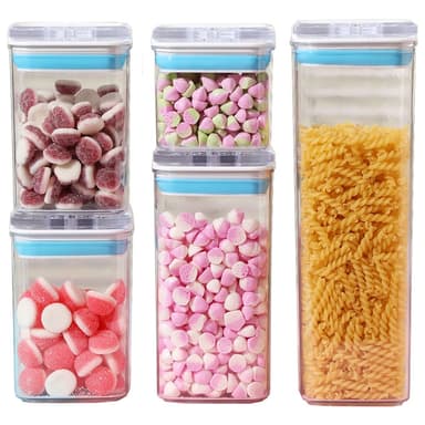 Cutii de depozitare alimentare set 5 Flippy