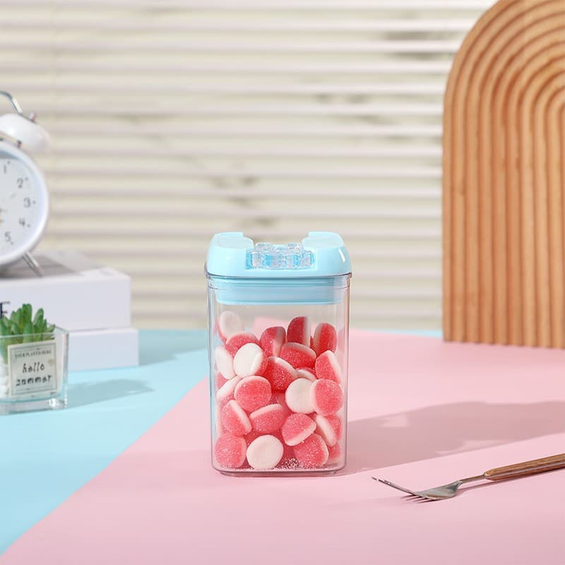 Cutii de Depozitare Alimente Set 5 Flippy Transparent PP+PET — imagine 1