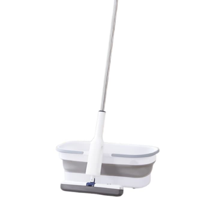 Set Mop Telescopic Flippy cu Galeata Pliabila, Maner Reglabil 140 cm, 32 cm — imagine 1
