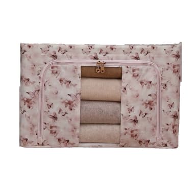 Cutie depozitare Flippy 66L Textil Roz/Gri
