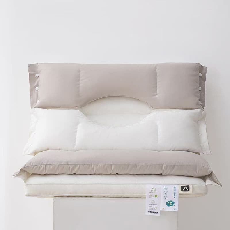 Perna Ortopedica 3 in 1 Flippy Protectie Cervicala pentru Adulti 45 x 70 cm — imagine 9