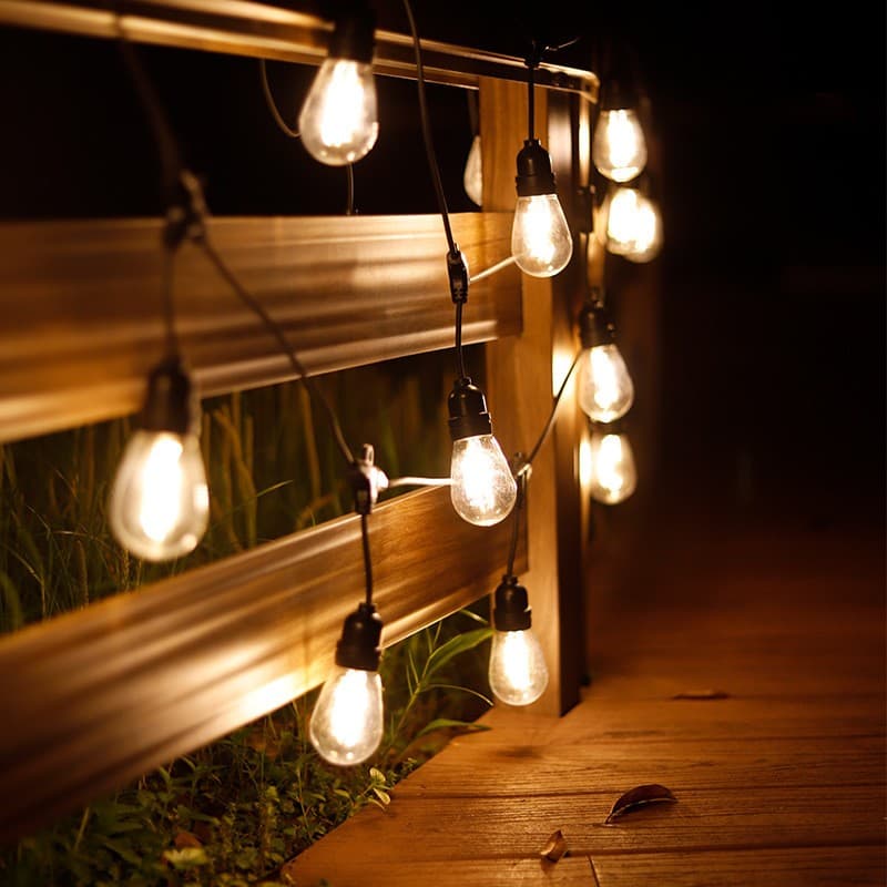 Ghirlanda Luminoasa Flippy 10 m 10 LED-uri Alb Cald IP44 — imagine 1