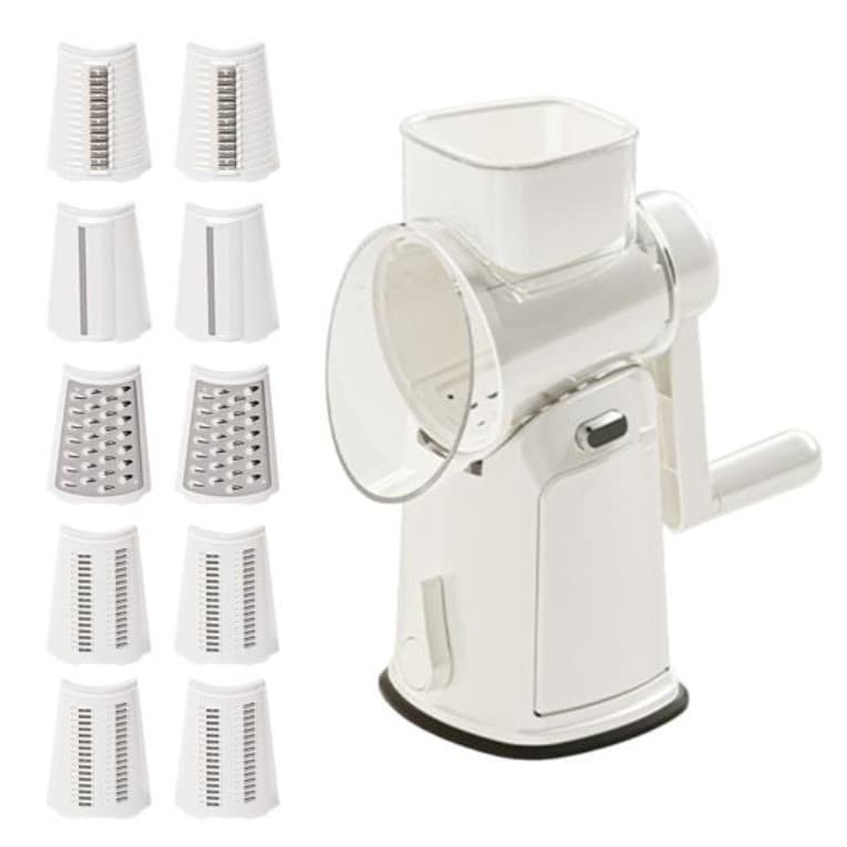 Razatoare Manuală Flippy Rotativa cu Manivela 10 Lame Interschimbabile — imagine 1