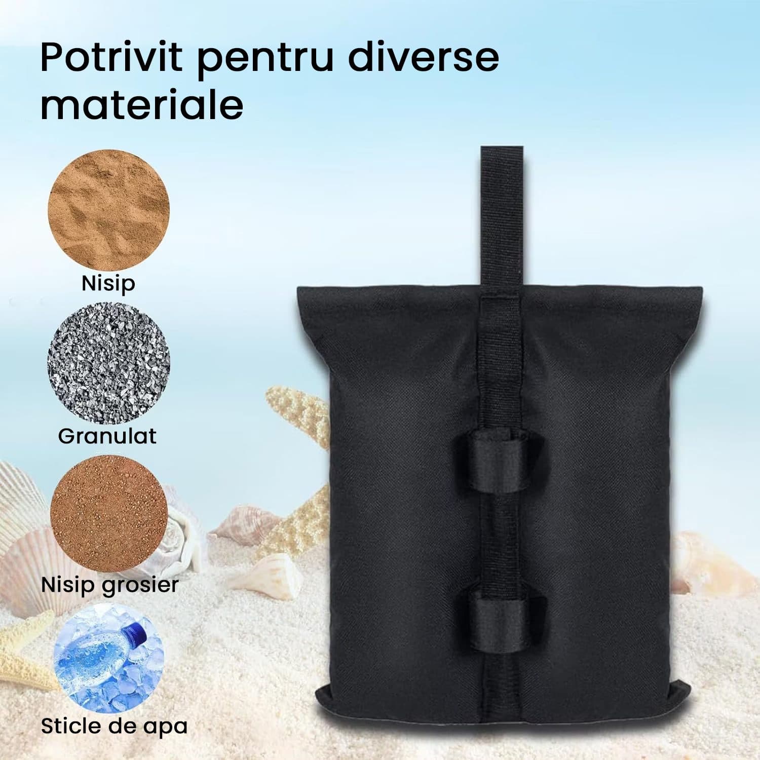 Saci de Ancorare Flippy Set 4 Bucati pentru Cort/Pavilion — imagine 2