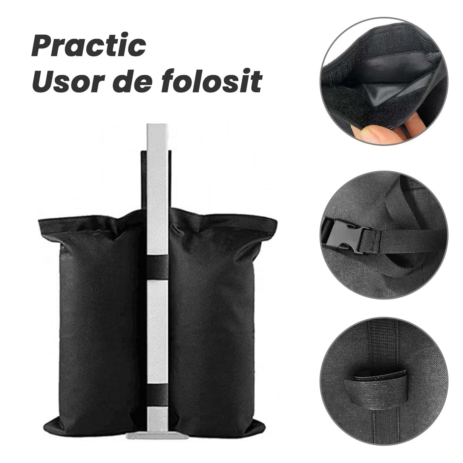 Saci de Ancorare Flippy Set 4 Bucati pentru Cort/Pavilion — imagine 3