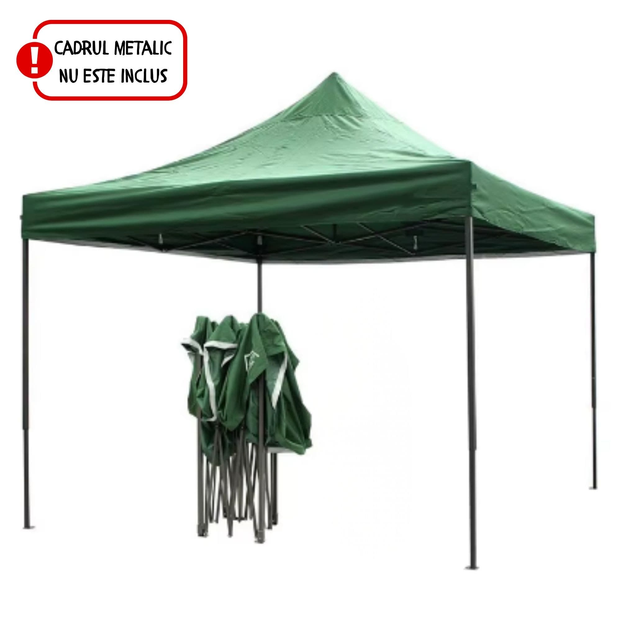 Coperta pentru Pavilion Flippy 3x3m Verde — imagine 6