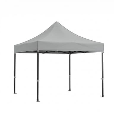 Cort Pavilion Flippy 3x3m, cadru metal pliabil, alb