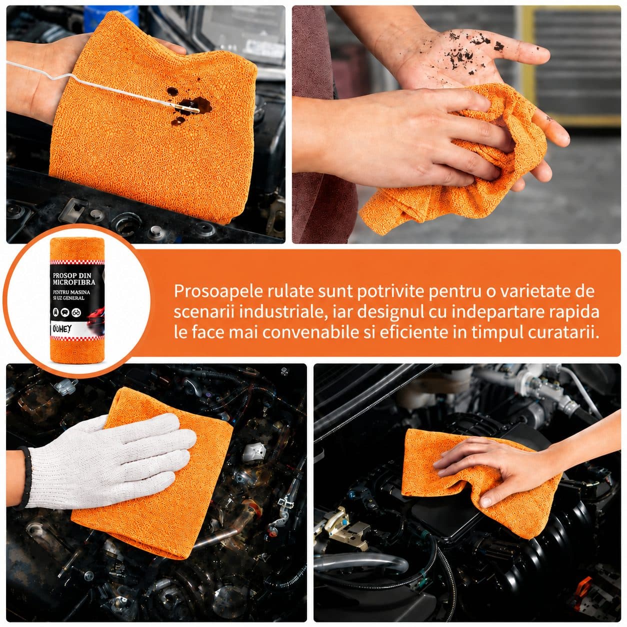 Lavete Microfibra Set 30 bucati Flippy pentru Curatare Auto si Suprafete — imagine 3