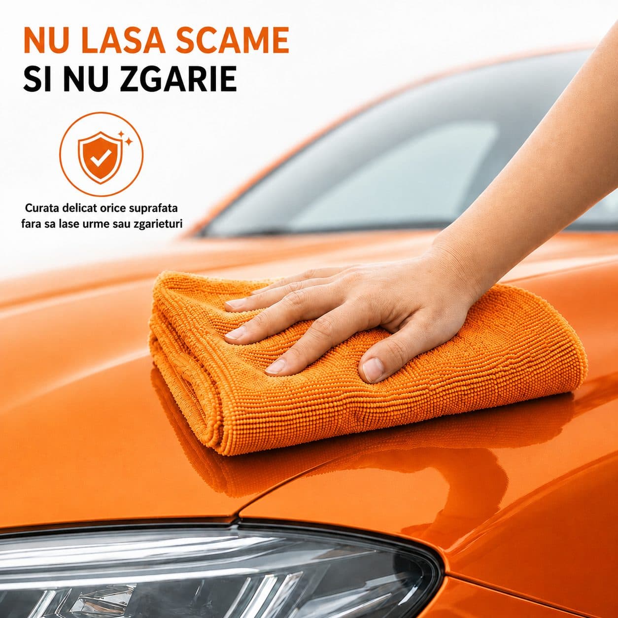 Lavete Microfibra Set 30 bucati Flippy pentru Curatare Auto si Suprafete — imagine 6