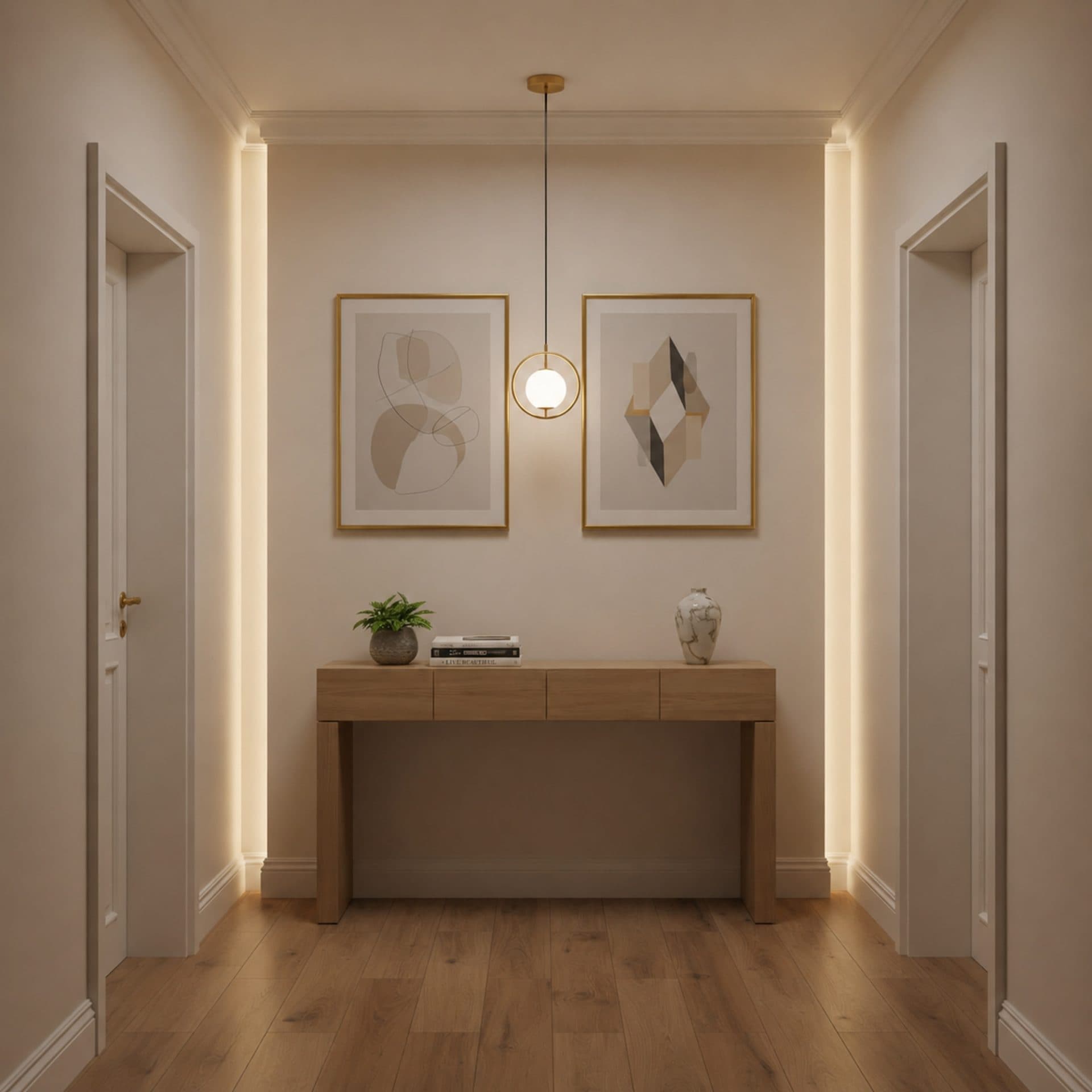 Lustra Flippy LOFT Haven, 1x E27, Alb Auriu, Metal, Inaltime Reglabila — imagine 2