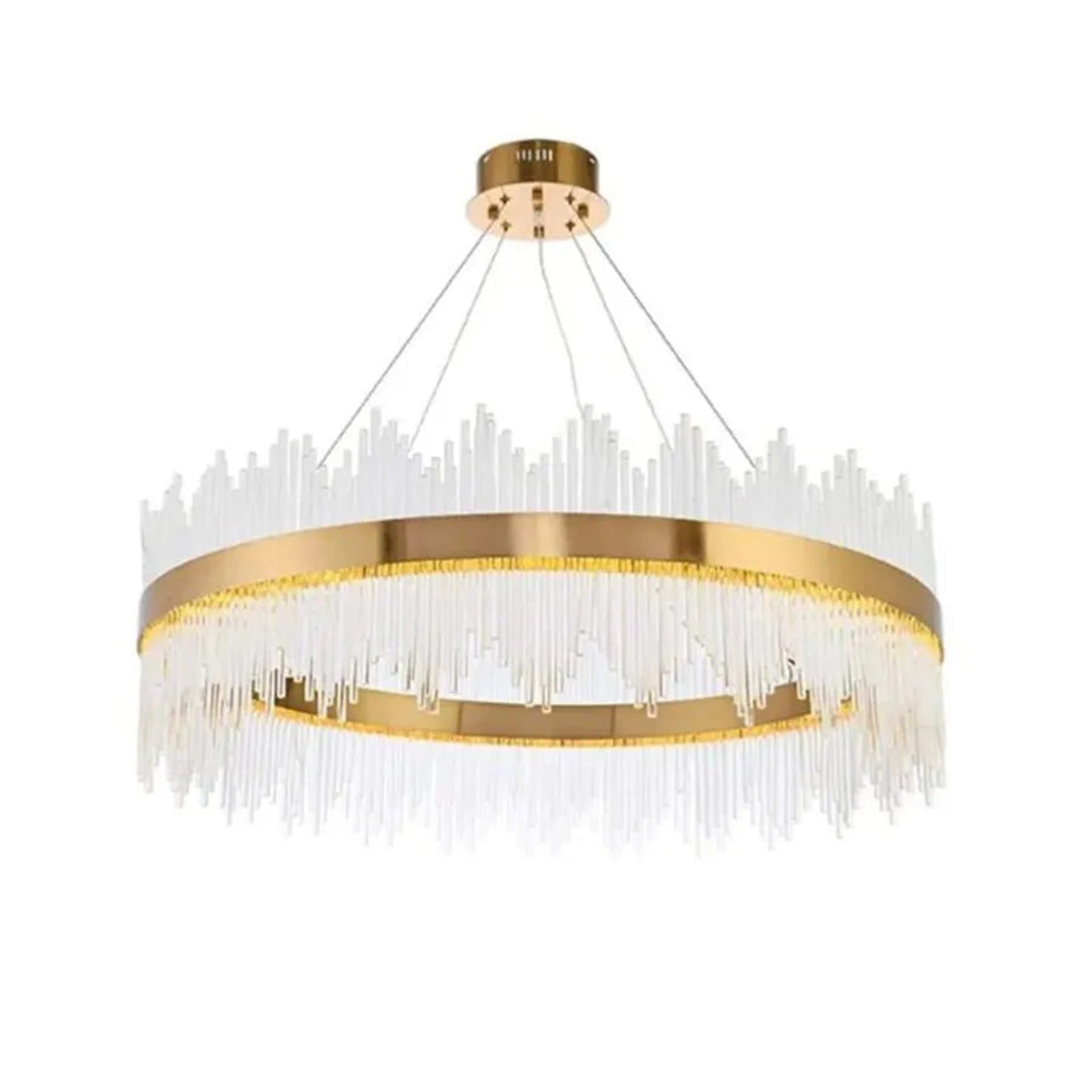 Candelabru LED Flippy Gonzalo 98W Dimabil Auriu — imagine 3