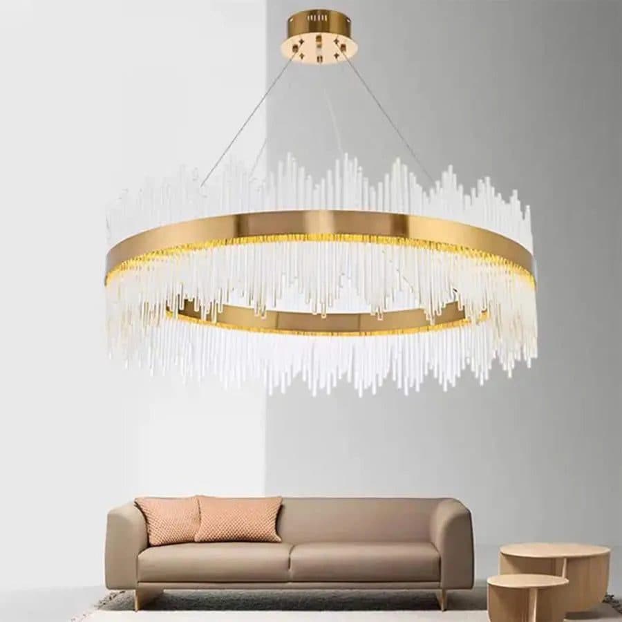 Candelabru LED Flippy Gonzalo 98W Dimabil Auriu — imagine 5