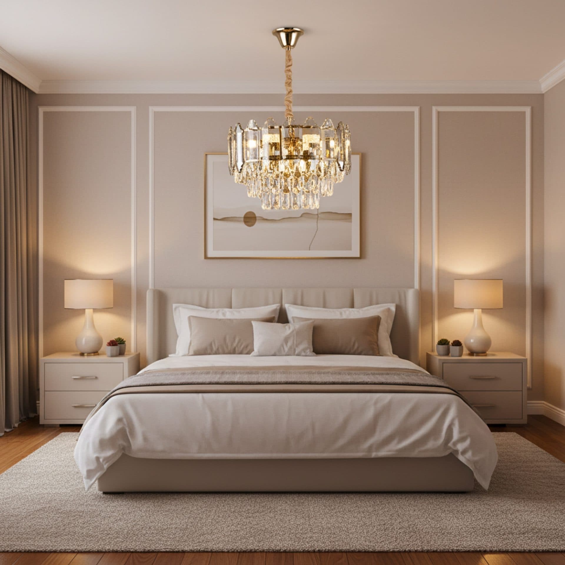 Candelabru Flippy Cristal 3 x E14 Auriu — imagine 1