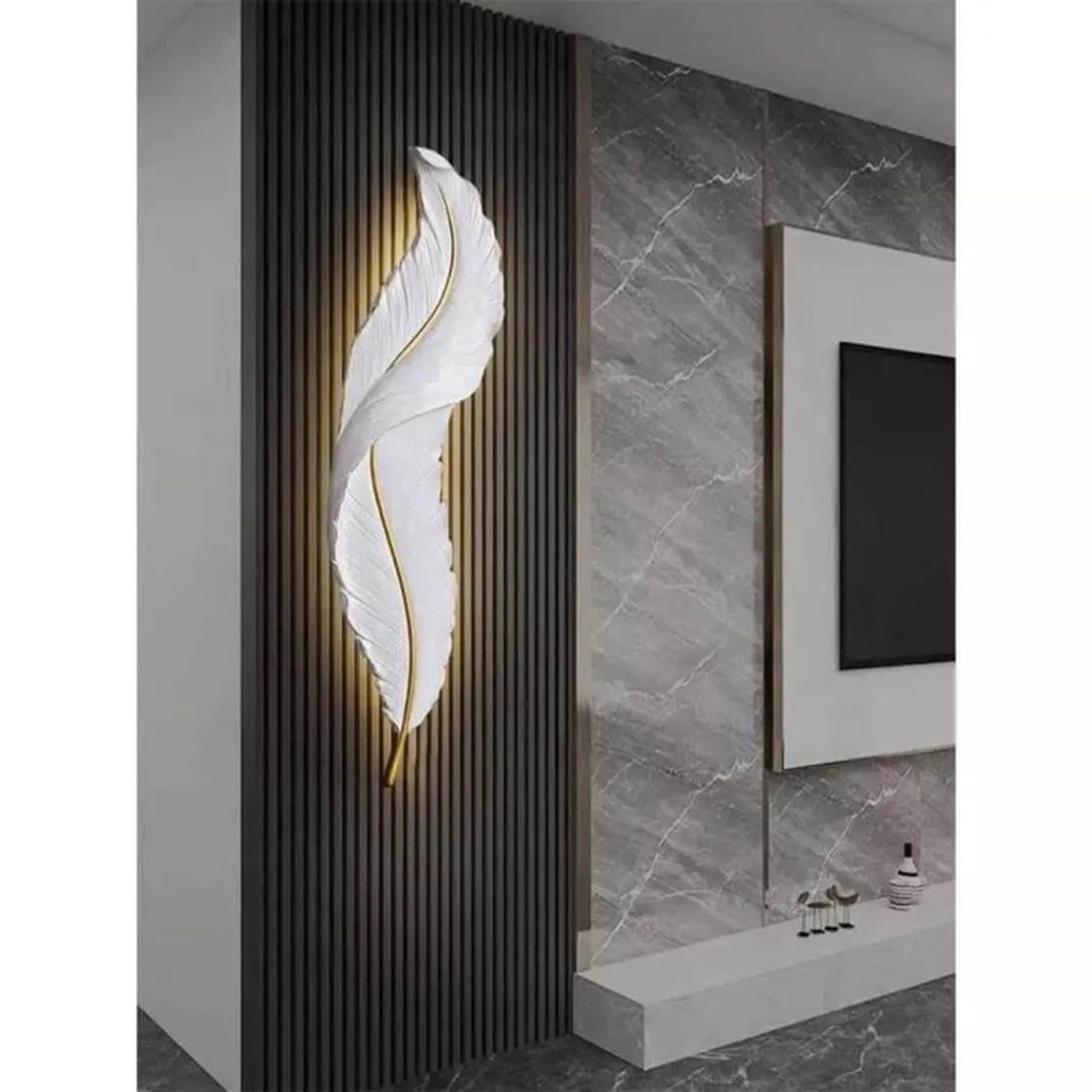 Aplica LED Flippy Forma Pana 36W 87cm Alb/Auriu — imagine 4