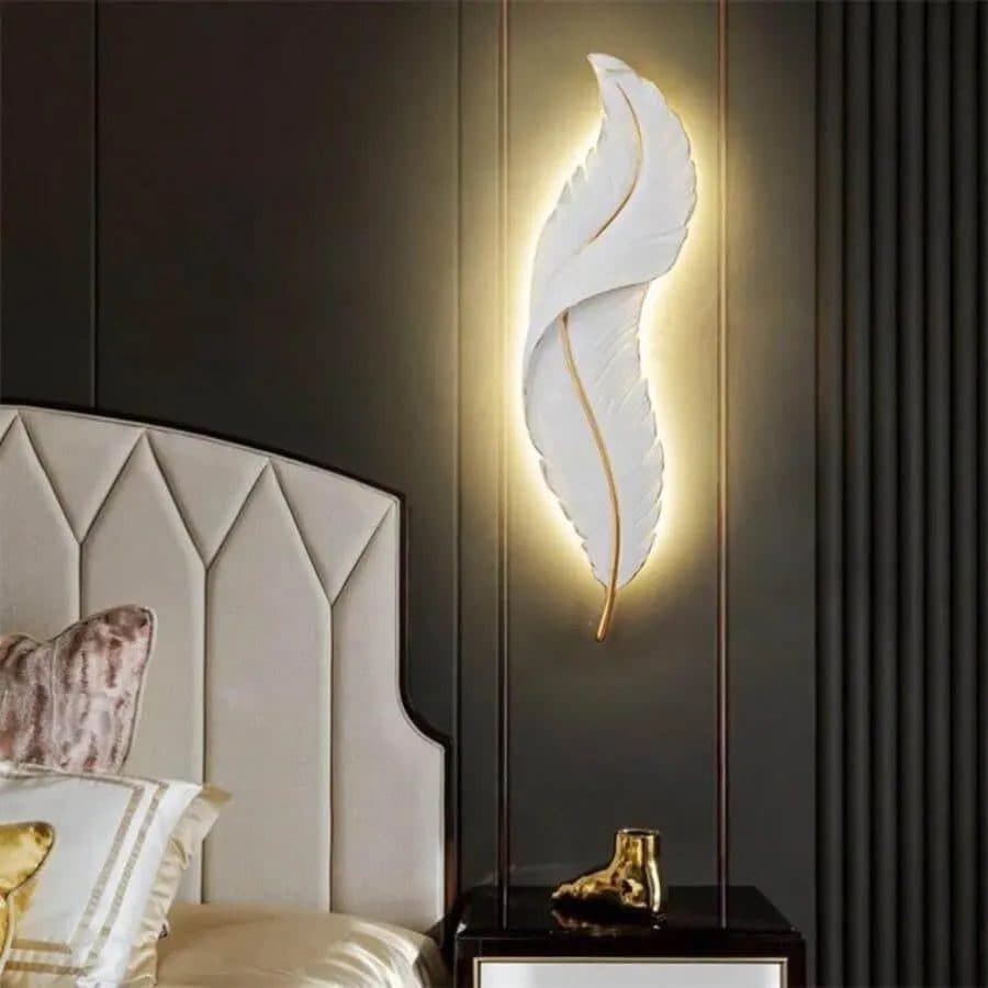 Aplica LED Flippy Forma Pana 36W 87cm Alb/Auriu — imagine 5