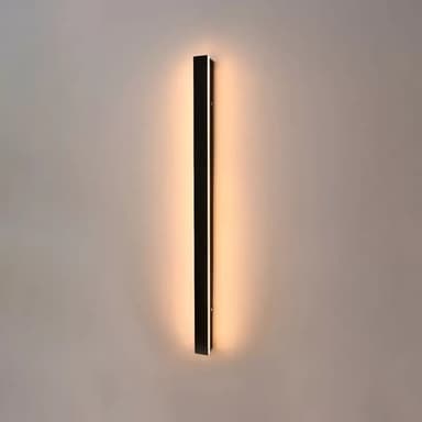 Aplica LED Exterior Flippy Saul 25W Alb Negru