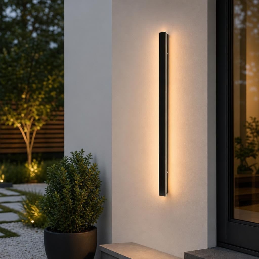 Aplica LED Exterior Flippy Saul 25W Alb Negru — imagine 2