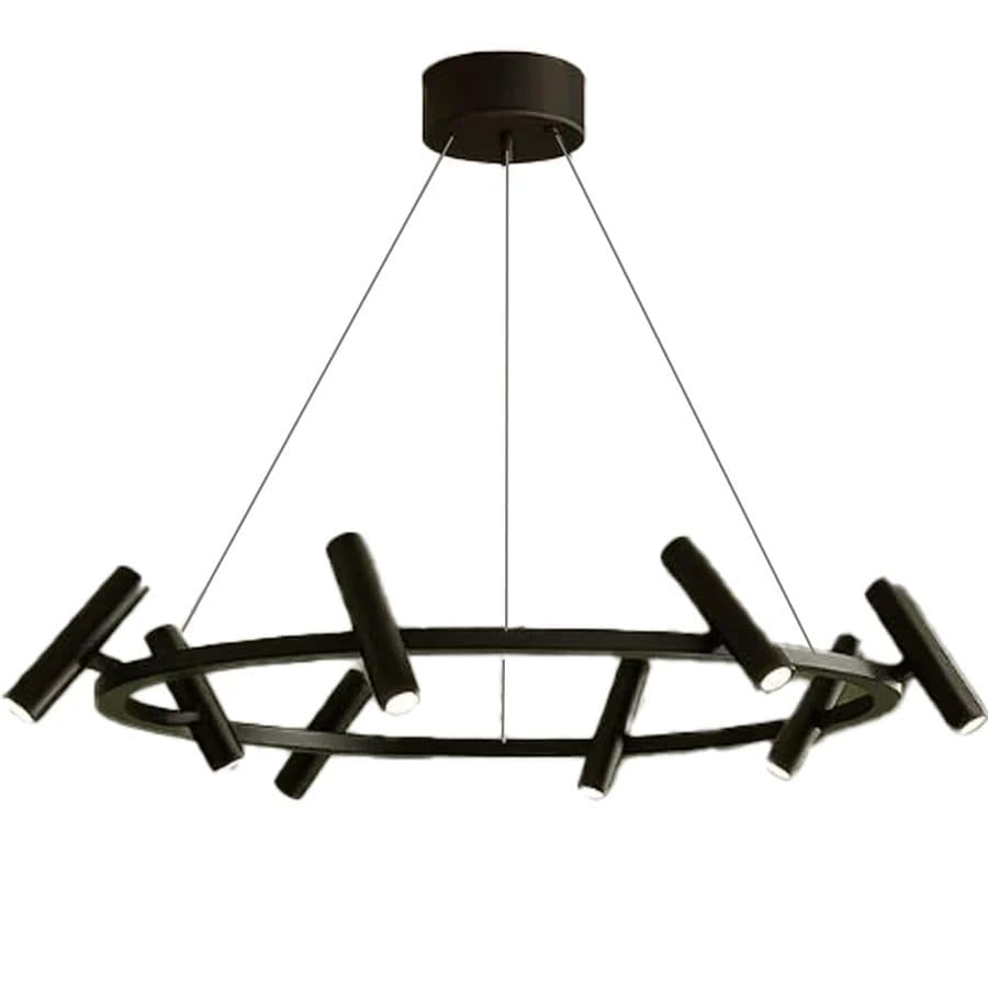 Lustra LED Flippy 29W Lumina Neutra Negru — imagine 5