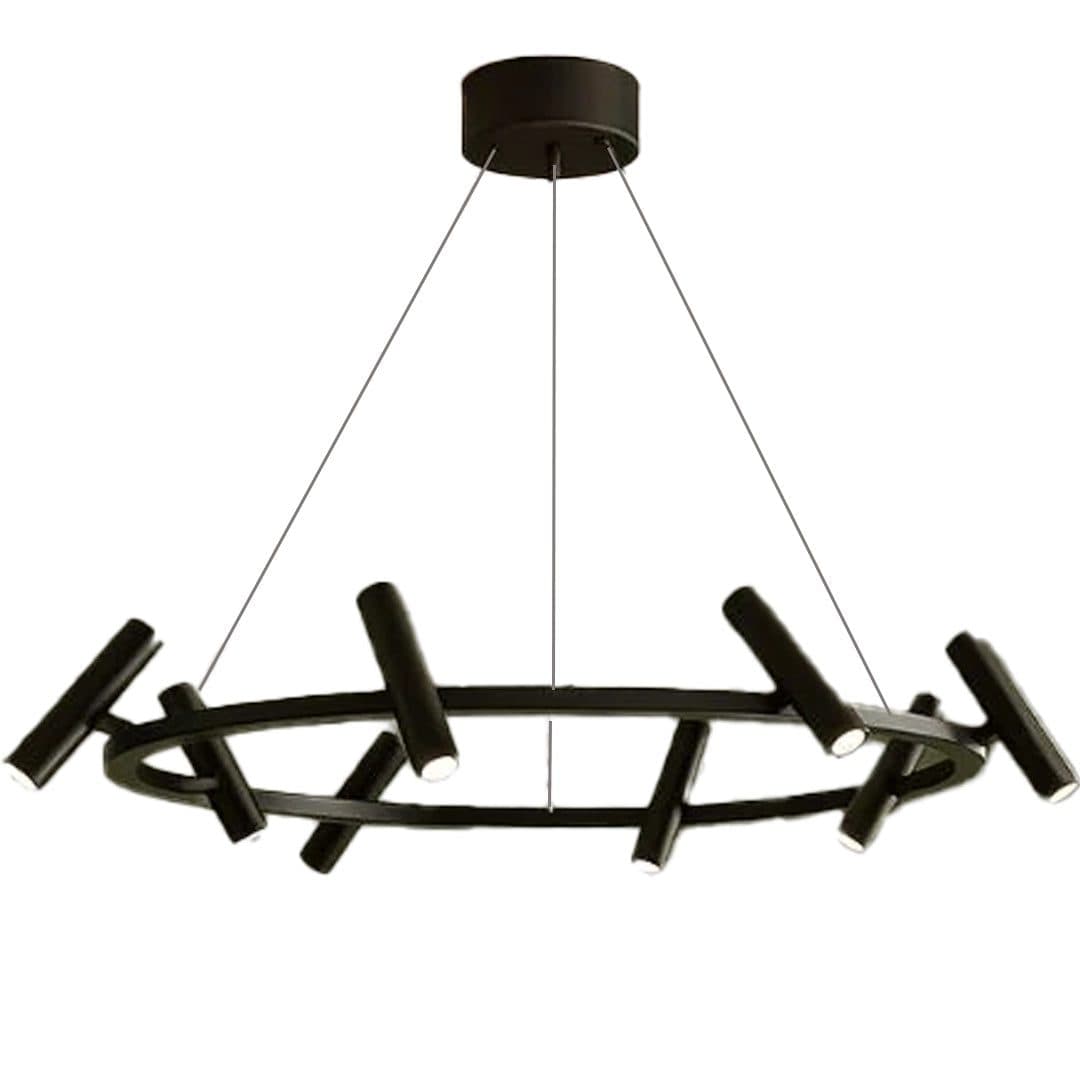 Lustra LED Flippy 29W Lumina Neutra Negru — imagine 12