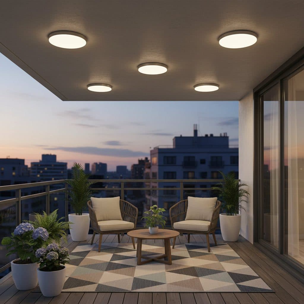Plafoniera LED Flippy SOLIS 27cm 20W Lumina Rece Alb — imagine 1