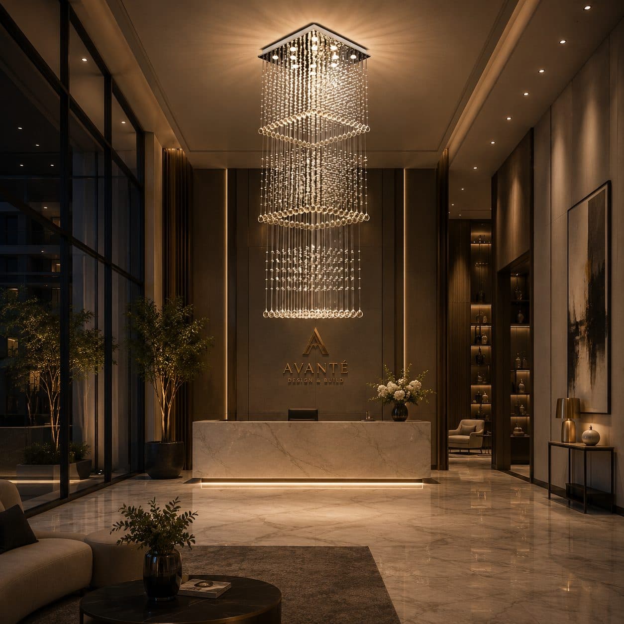 Candelabru Flippy Cristal LED 80W Palatina Auriu — imagine 15